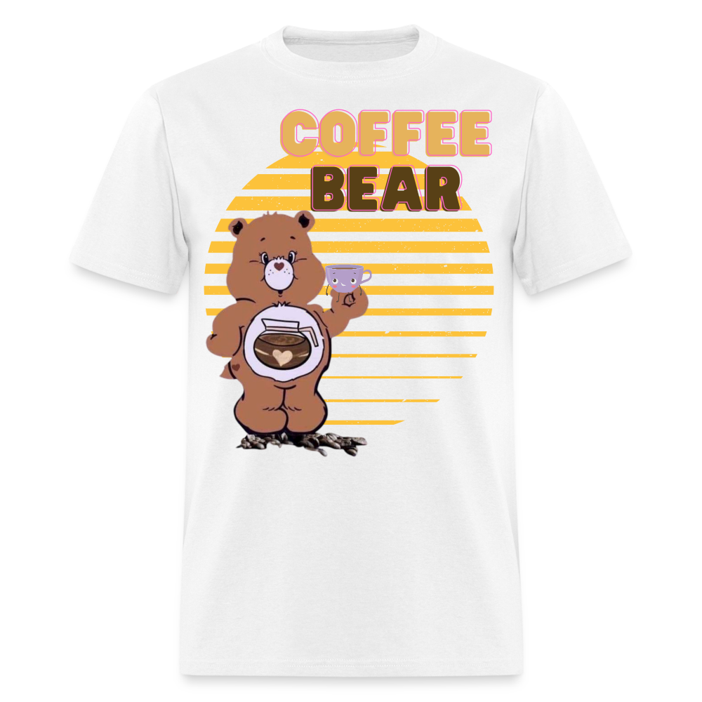 Coffee Bear T-Shirt - white