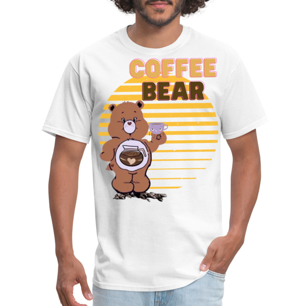 Coffee Bear T-Shirt - white