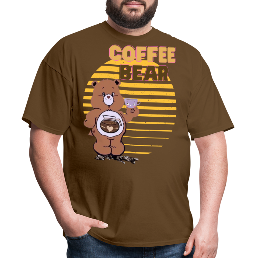 Coffee Bear T-Shirt - brown