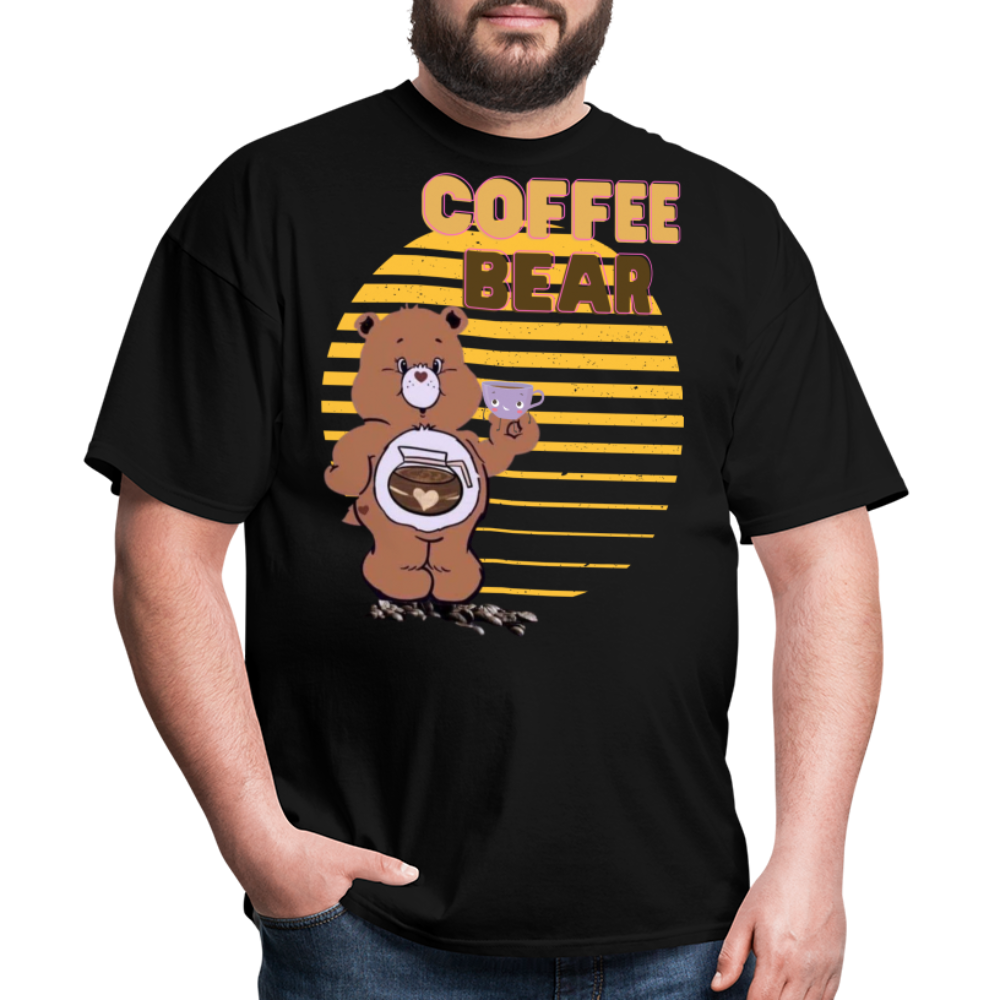 Coffee Bear T-Shirt - black