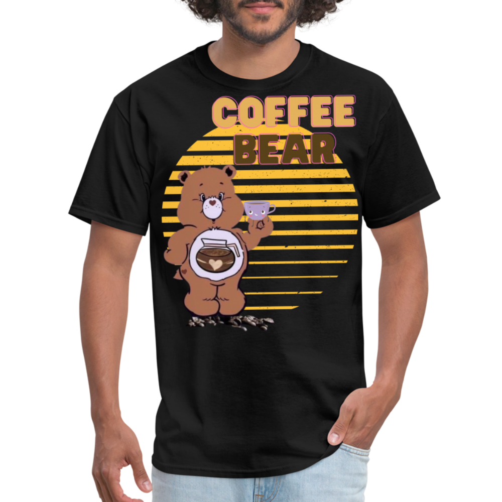 Coffee Bear T-Shirt - black