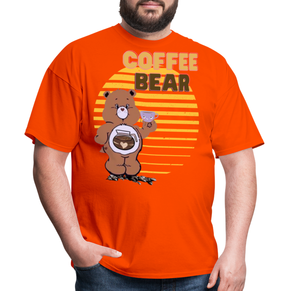 Coffee Bear T-Shirt - orange