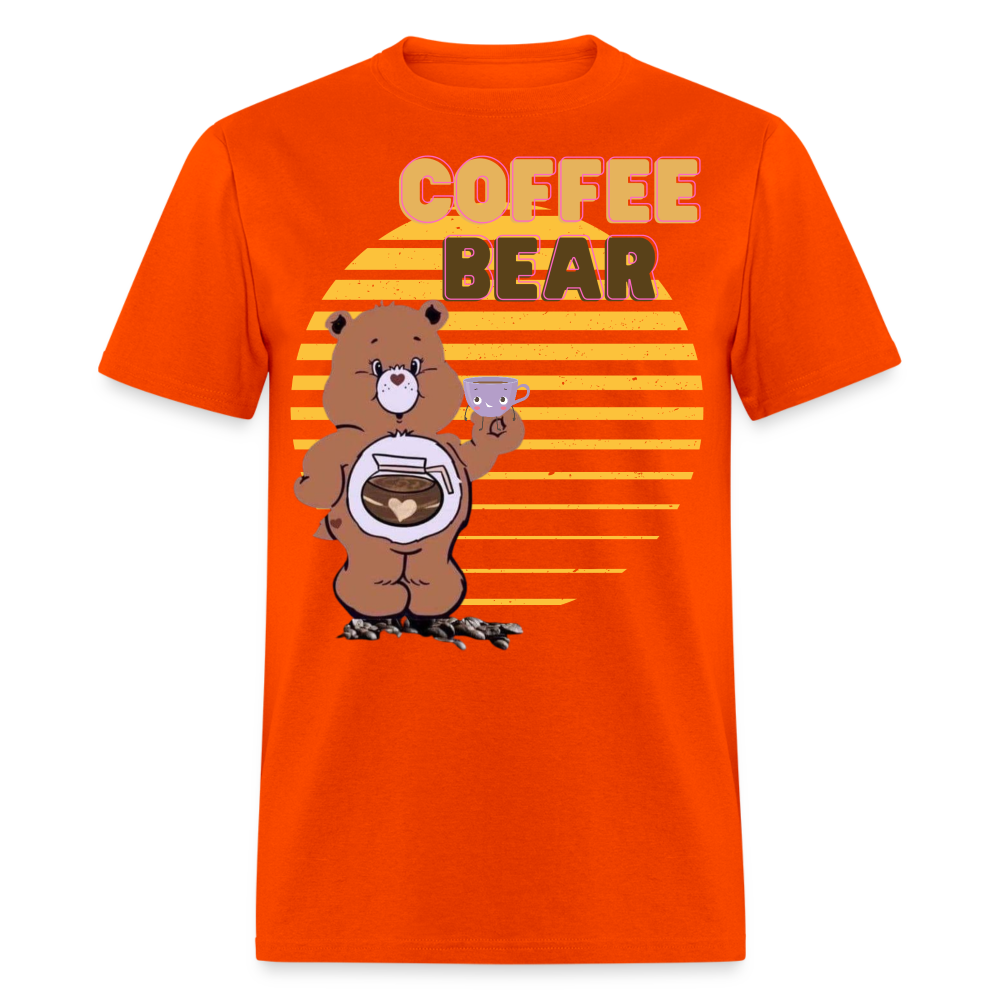 Coffee Bear T-Shirt - orange