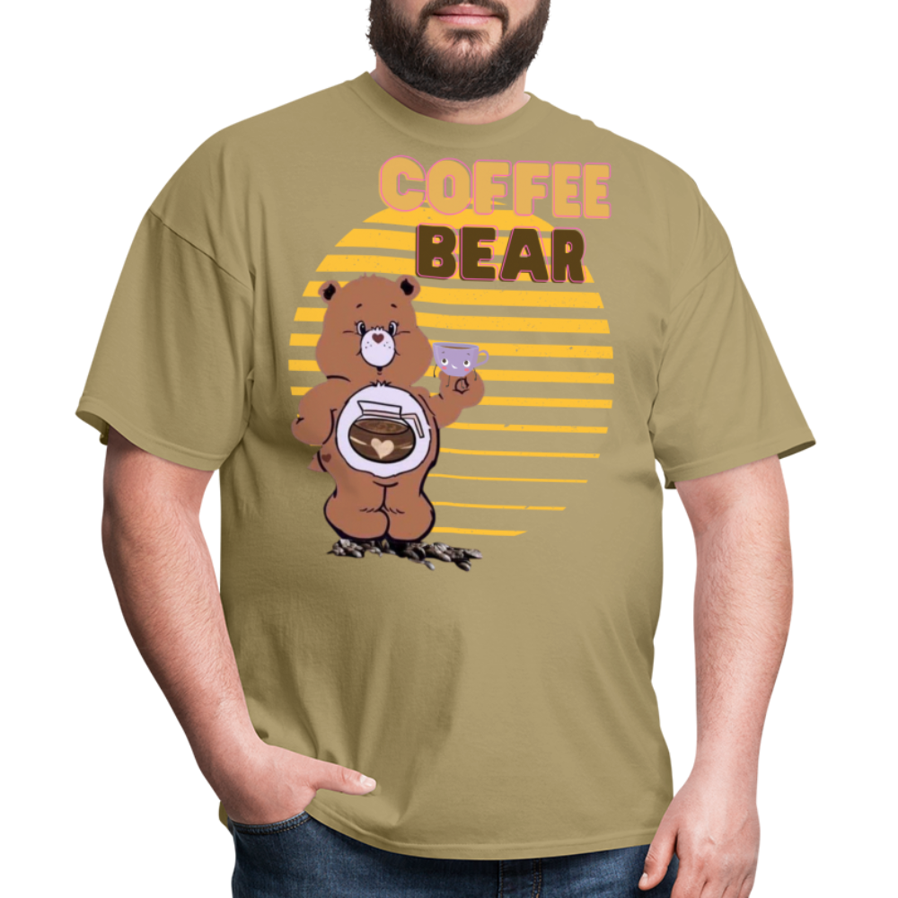 Coffee Bear 2 T-Shirt - khaki