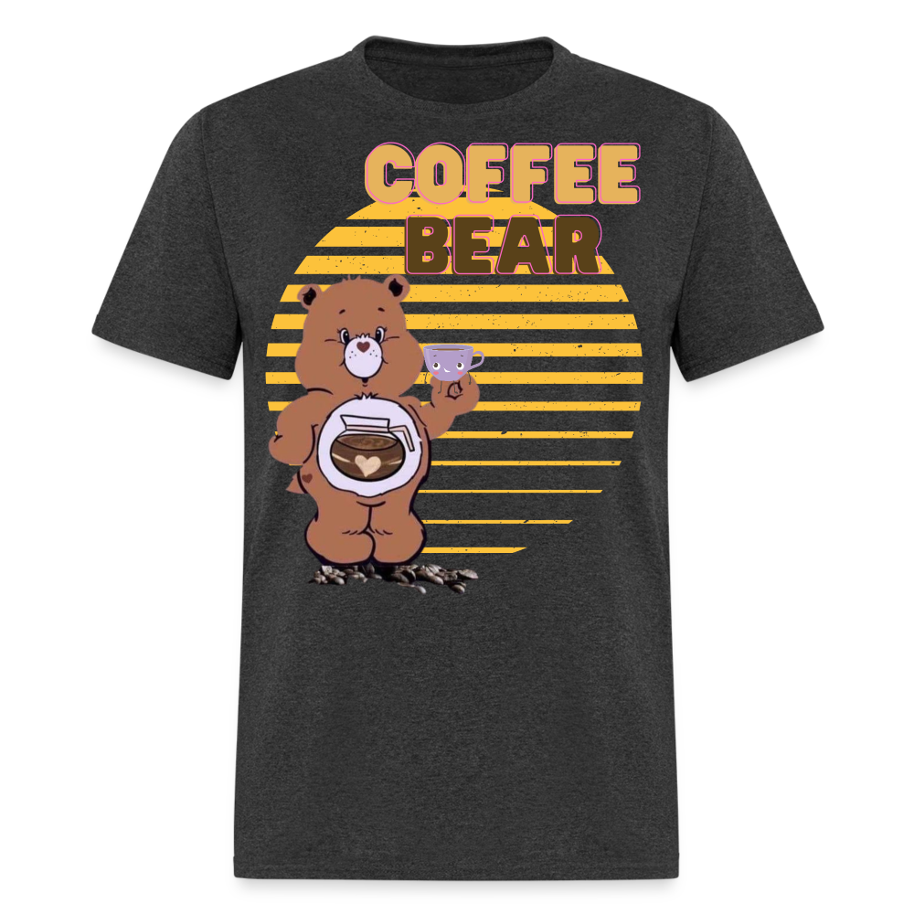 Coffee Bear 2 T-Shirt - heather black