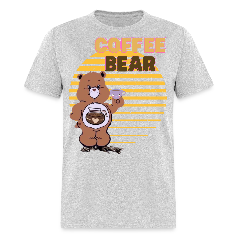 Coffee Bear 2 T-Shirt - heather gray