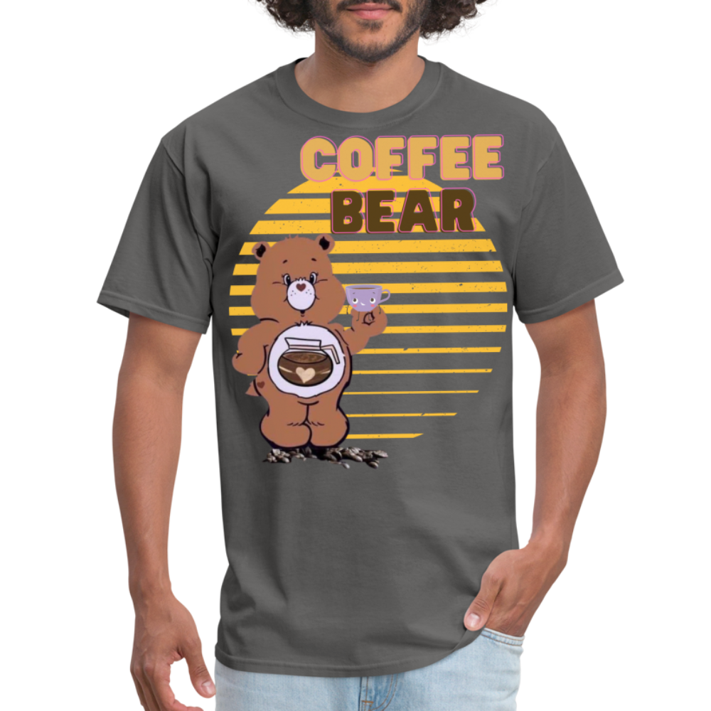 Coffee Bear 2 T-Shirt - charcoal
