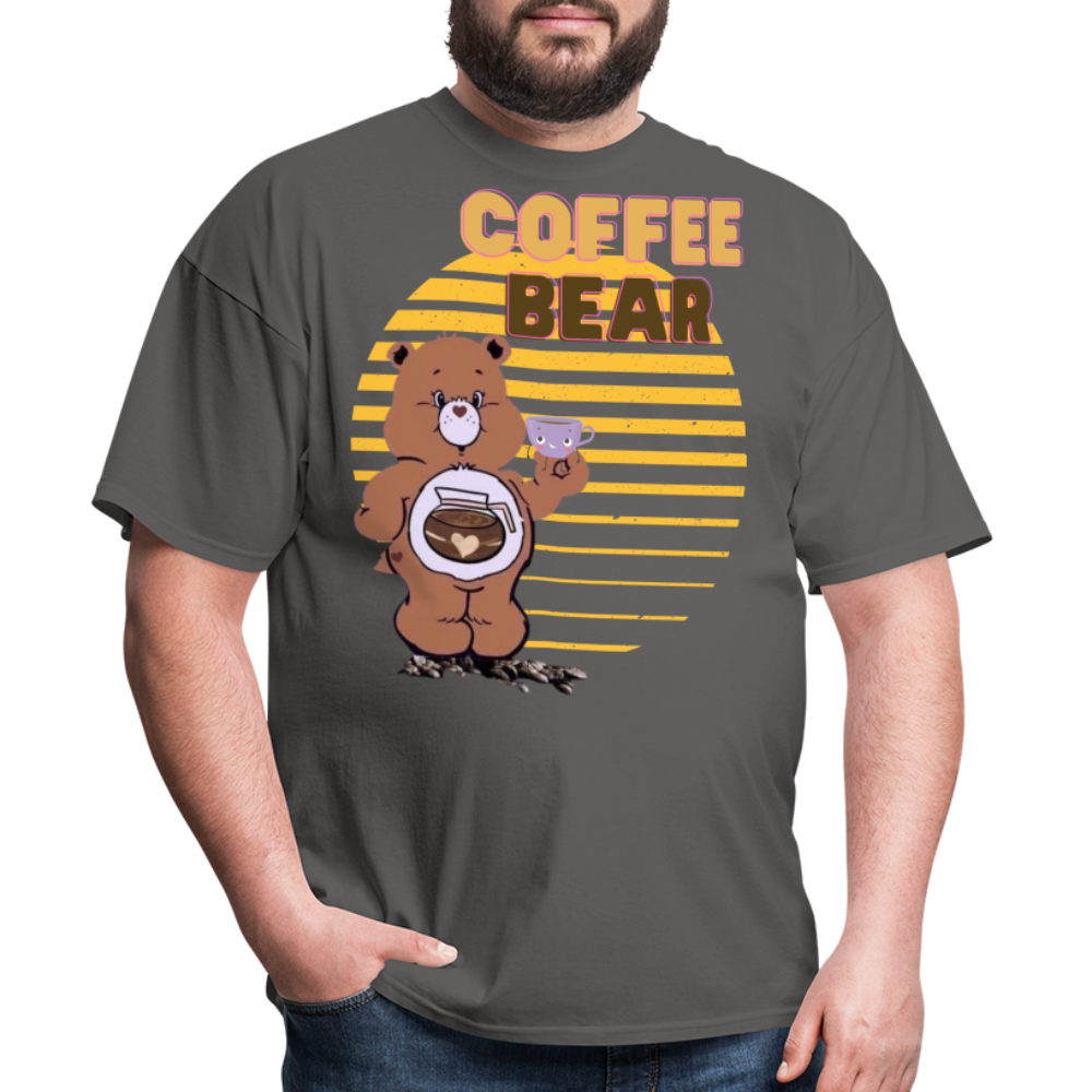 Coffee Bear 2 T-Shirt - charcoal