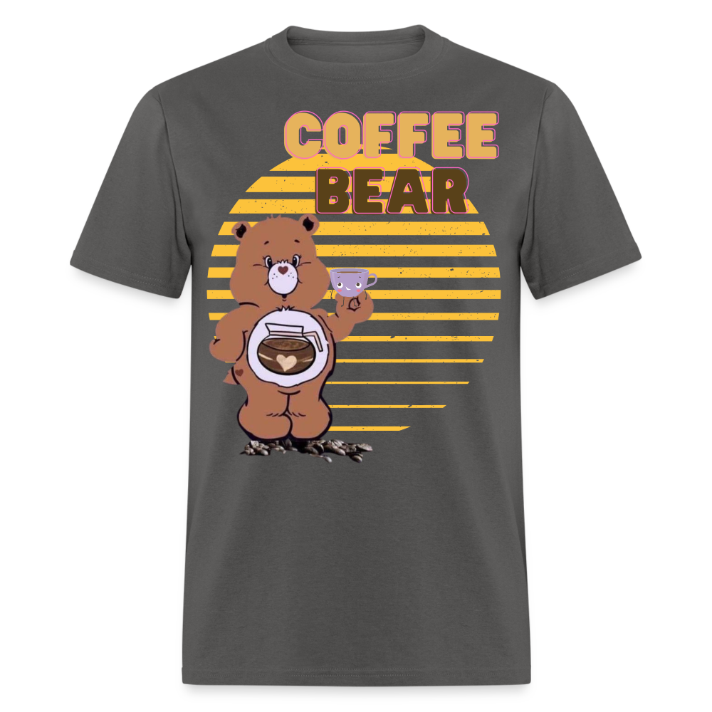 Coffee Bear 2 T-Shirt - charcoal