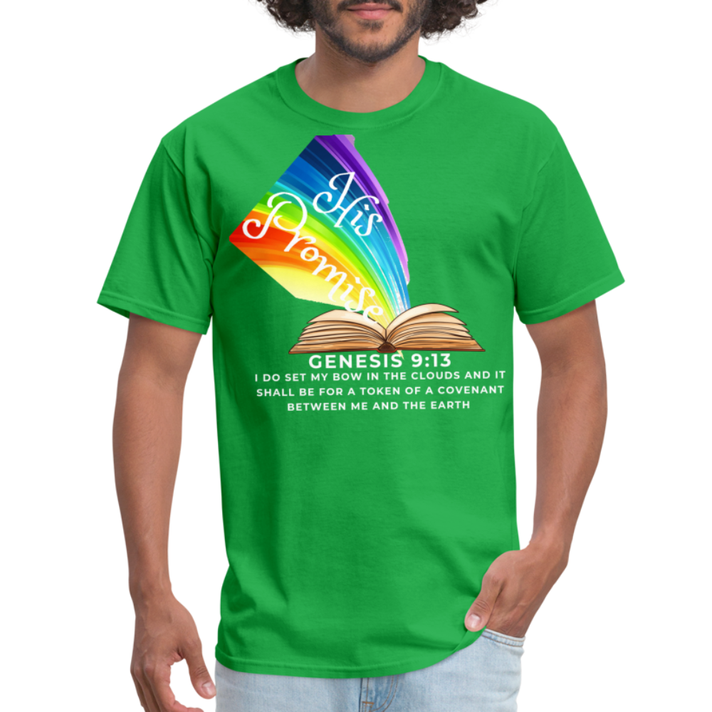 His Promise 2 T-Shirt - bright green