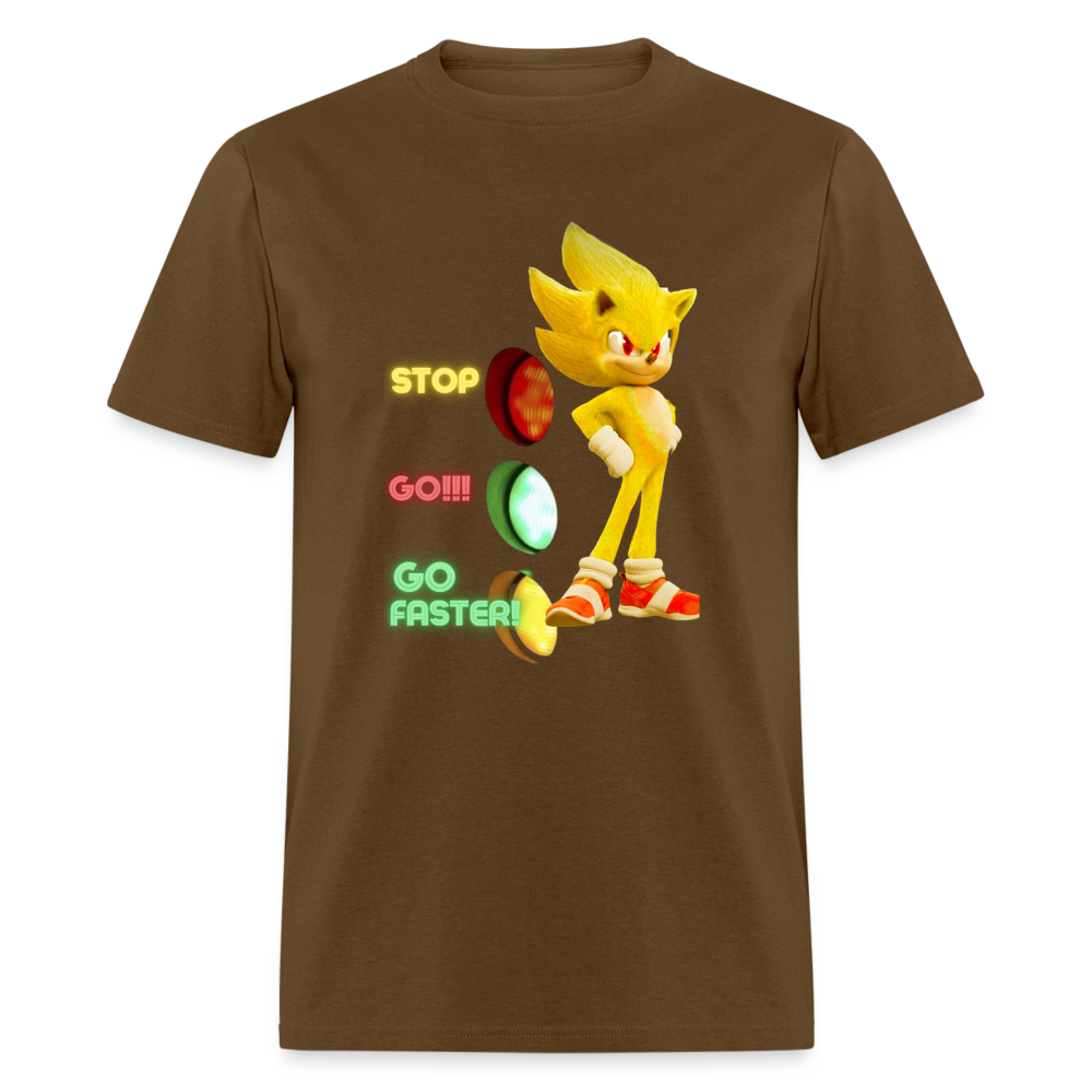 Go Faster T-Shirt - brown