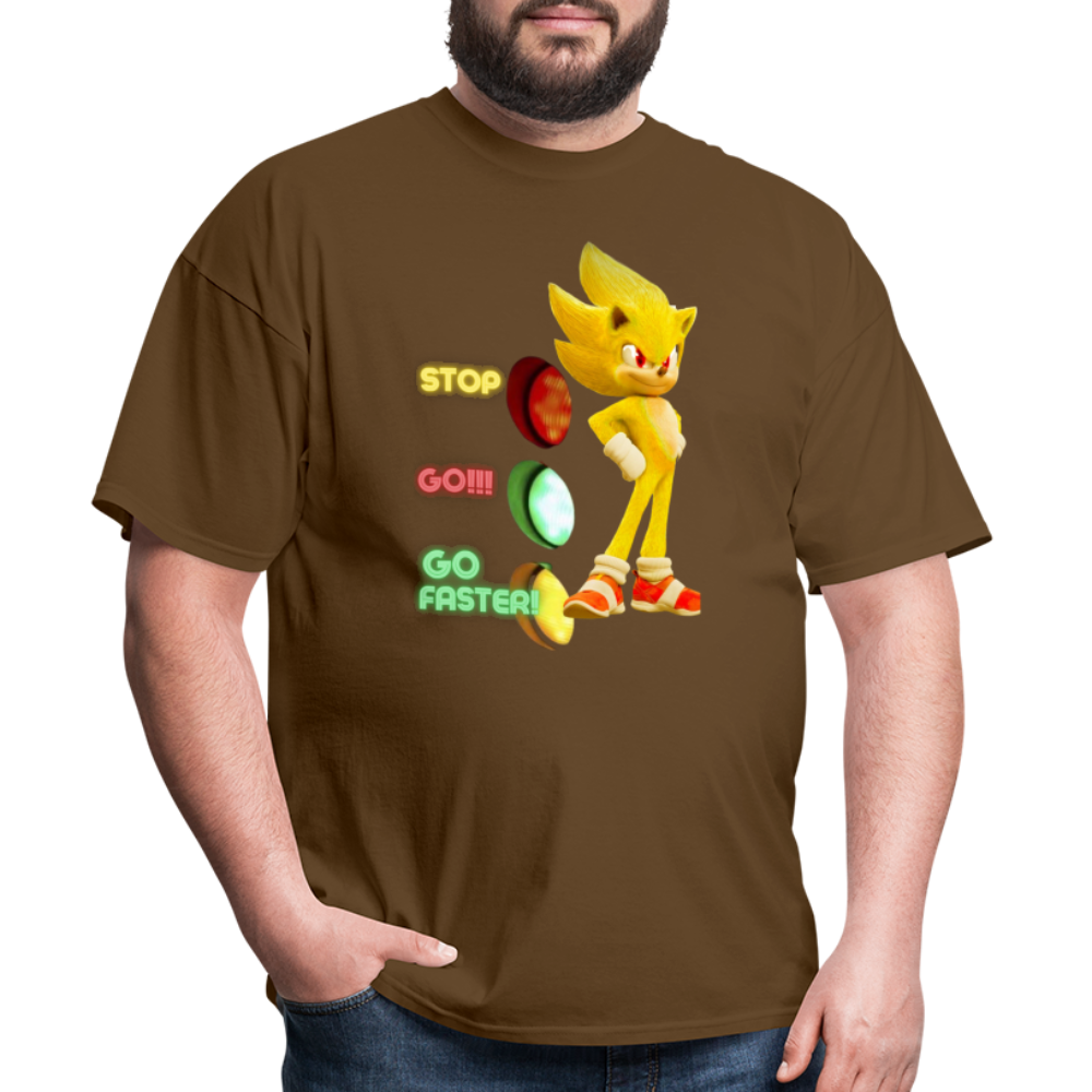 Go Faster T-Shirt - brown