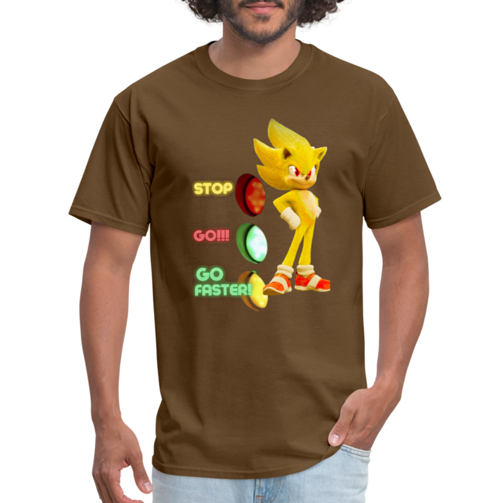 Go Faster T-Shirt - brown