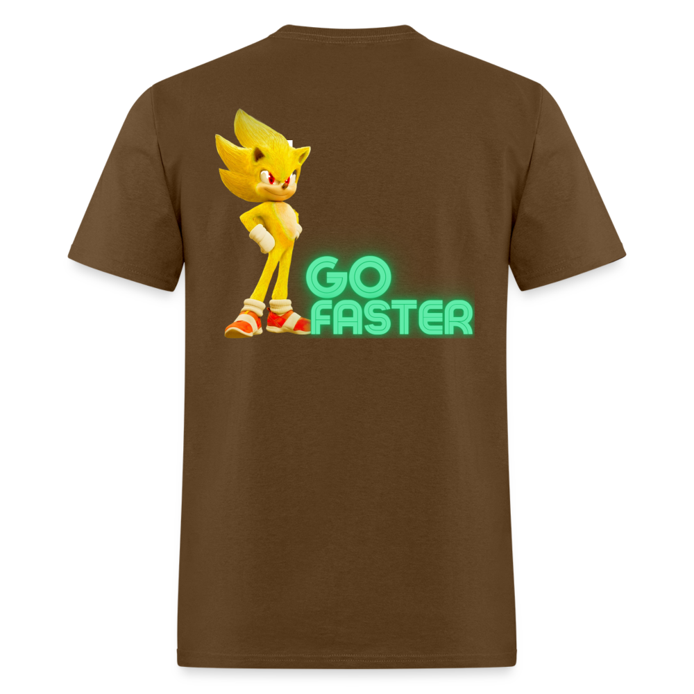 Go Faster T-Shirt - brown