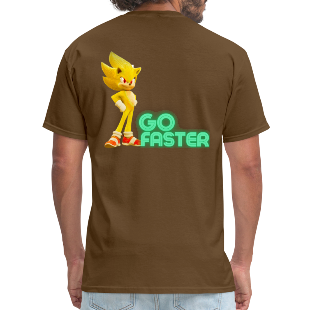 Go Faster T-Shirt - brown