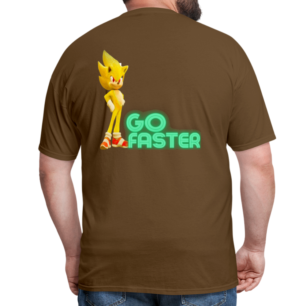 Go Faster T-Shirt - brown
