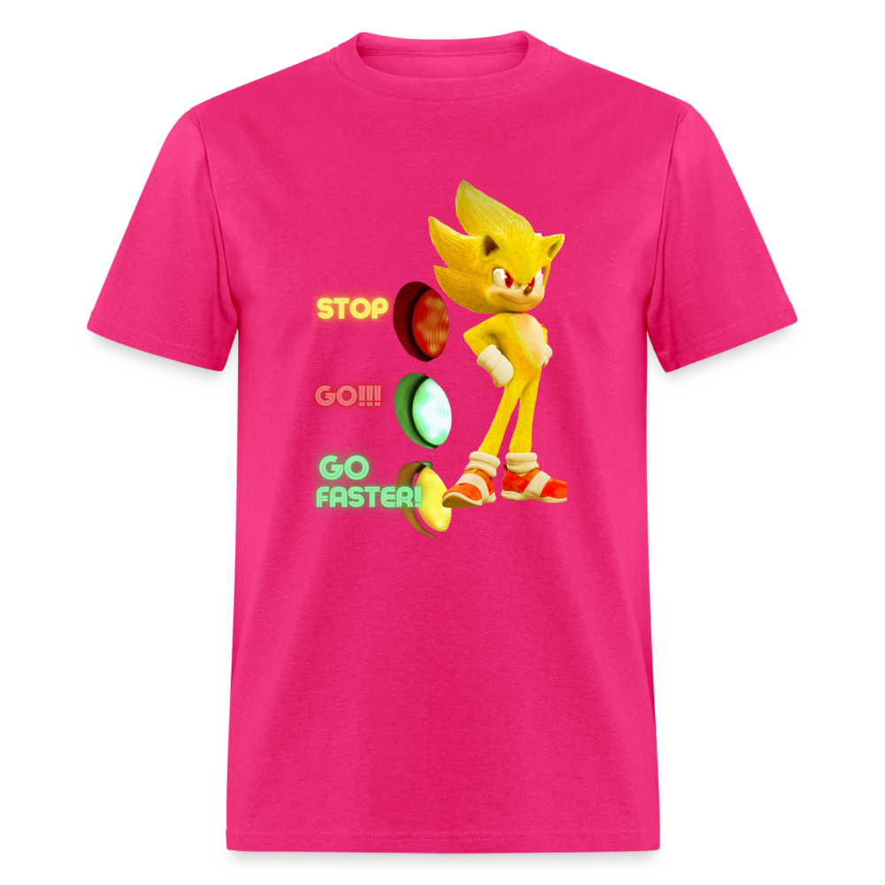 Go Faster T-Shirt - fuchsia