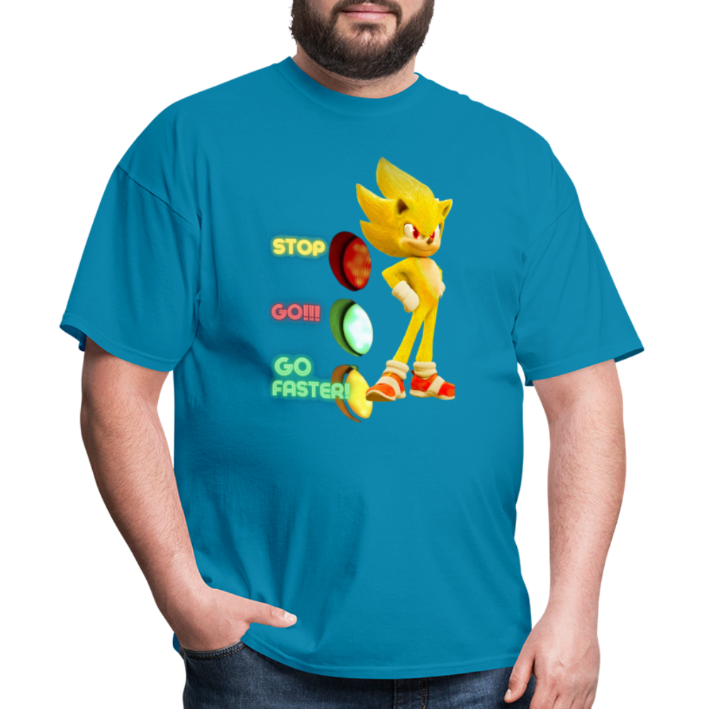 Go Faster T-Shirt - turquoise