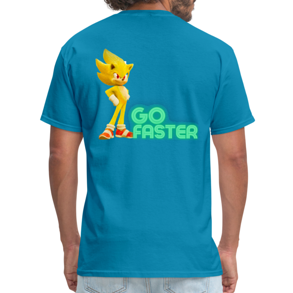 Go Faster T-Shirt - turquoise