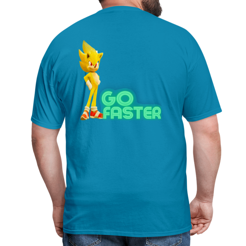 Go Faster T-Shirt - turquoise