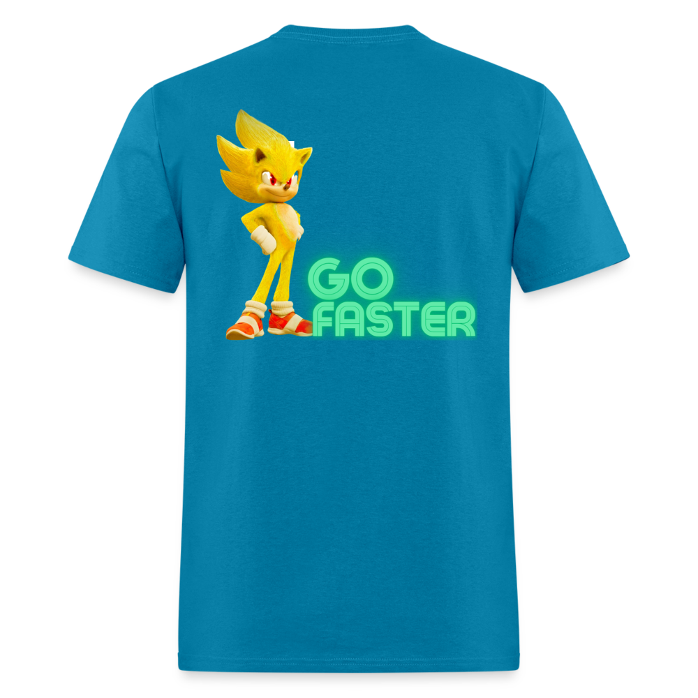 Go Faster T-Shirt - turquoise