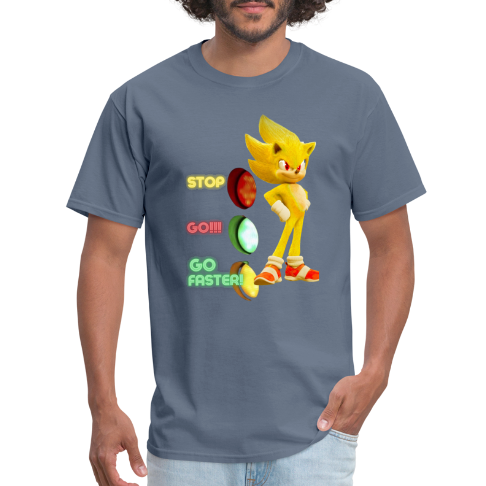 Go Faster T-Shirt - denim
