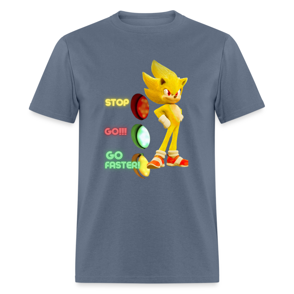 Go Faster T-Shirt - denim