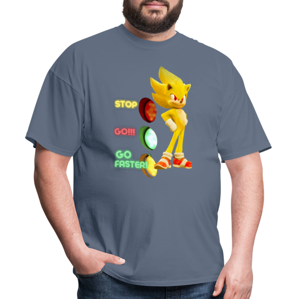 Go Faster T-Shirt - denim