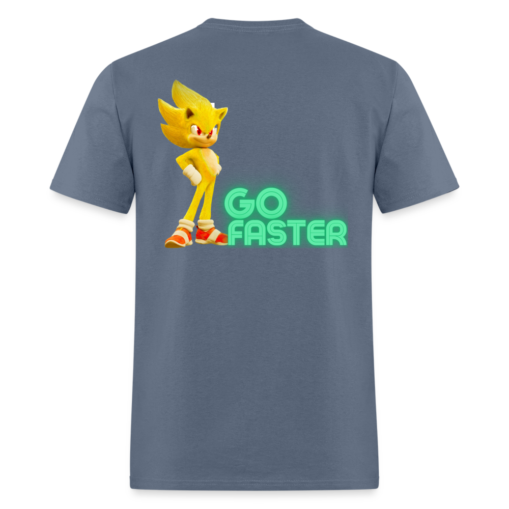Go Faster T-Shirt - denim