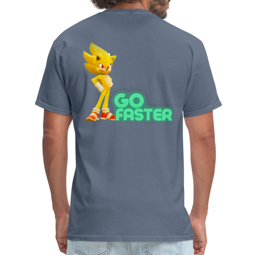 Go Faster T-Shirt - denim