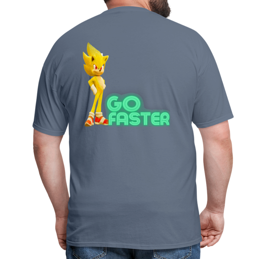Go Faster T-Shirt - denim