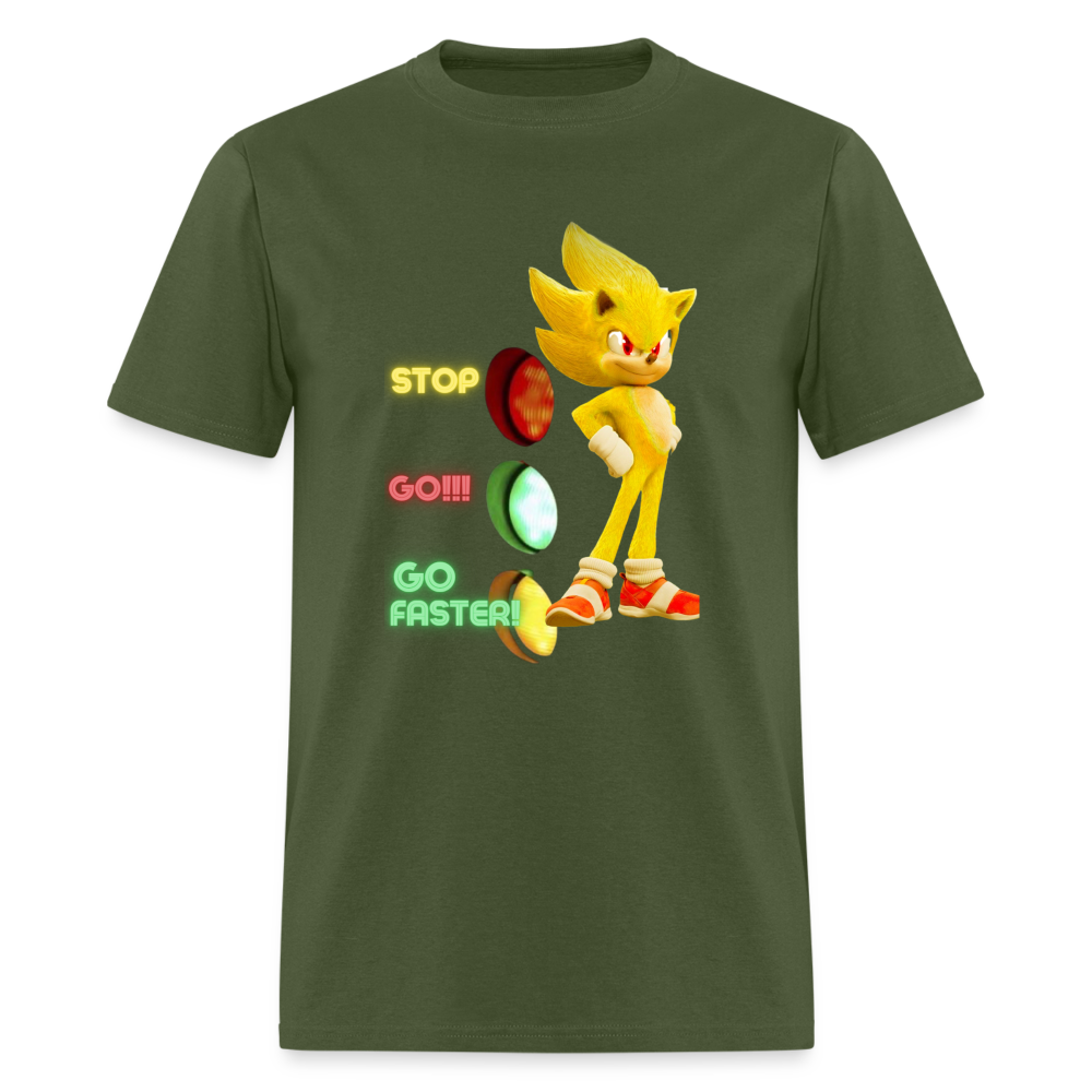 Go Faster T-Shirt - military green