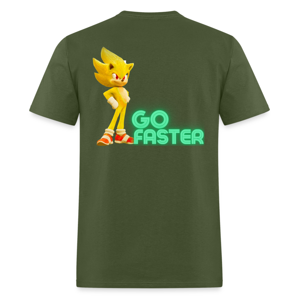 Go Faster T-Shirt - military green