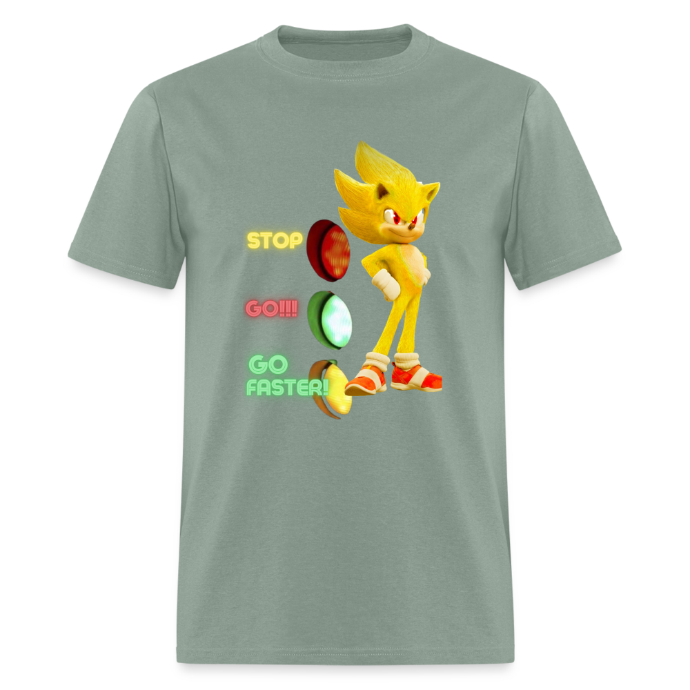 Go Faster T-Shirt - sage