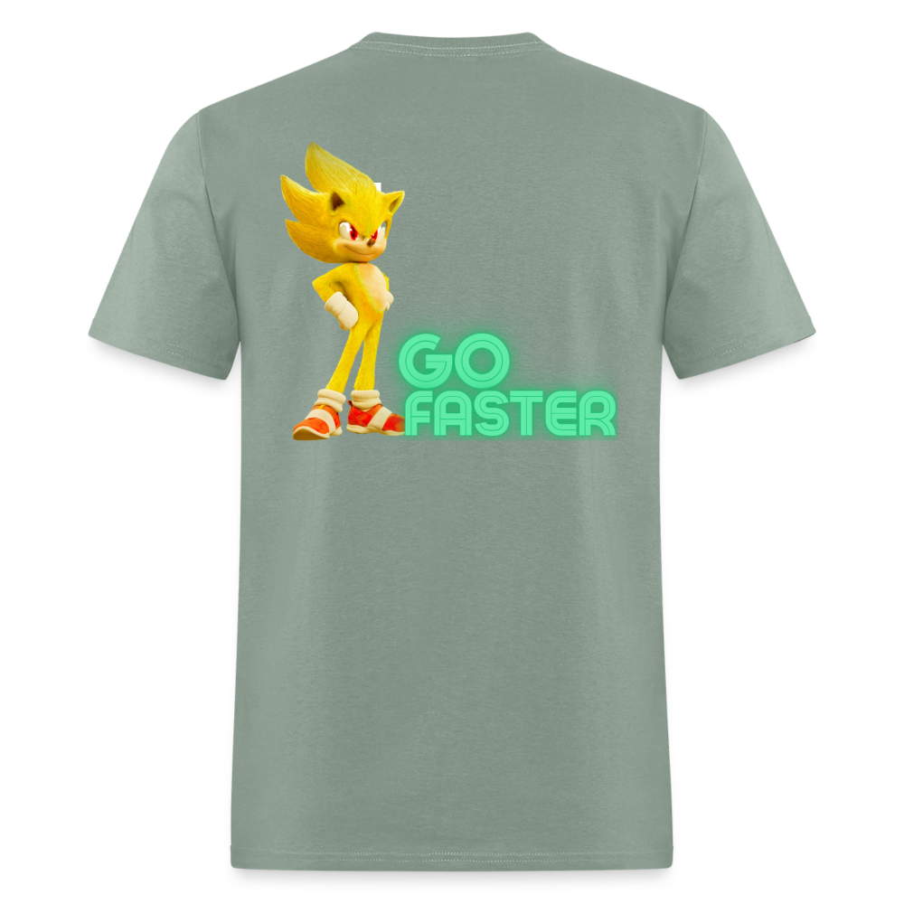 Go Faster T-Shirt - sage