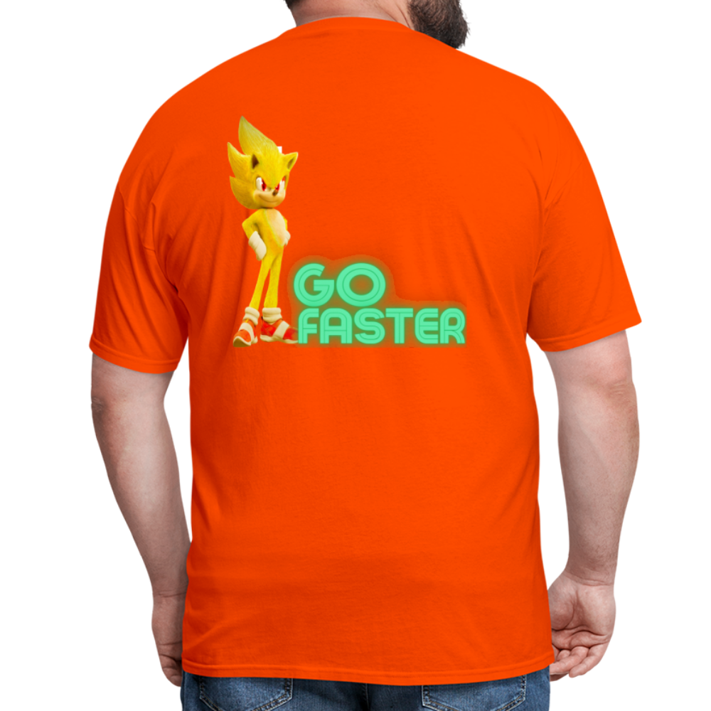 Go Faster T-Shirt - orange