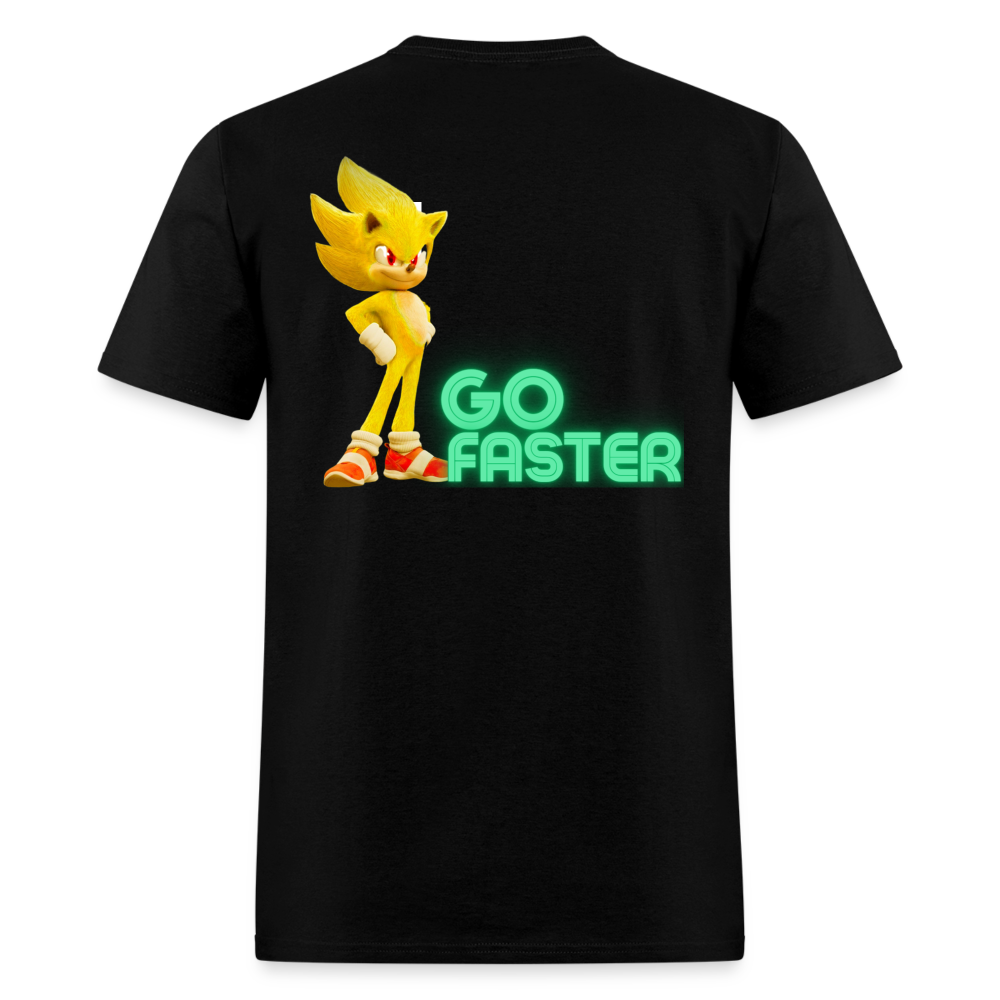 Go Faster 3 T-Shirt - black