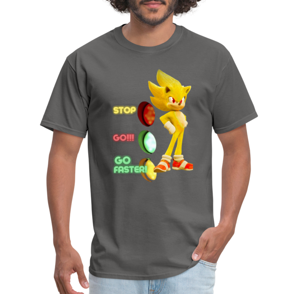 Go Faster 3 T-Shirt - charcoal