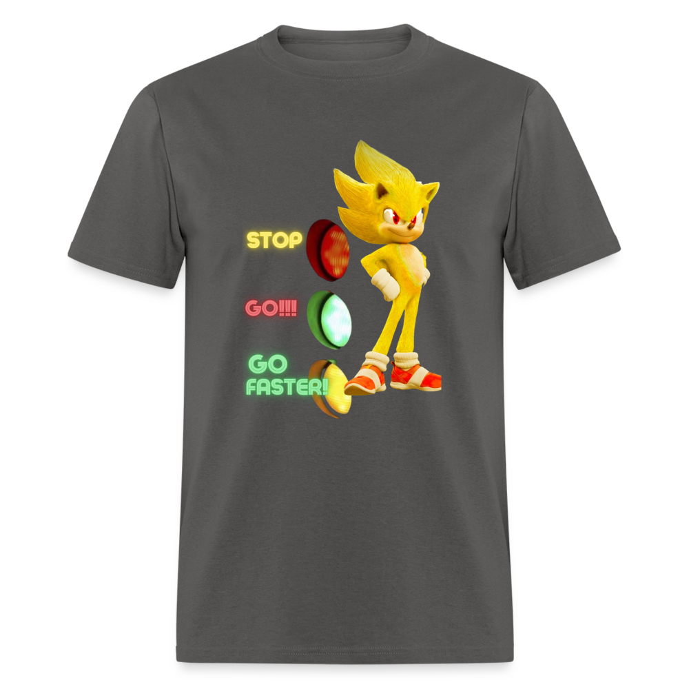 Go Faster 3 T-Shirt - charcoal