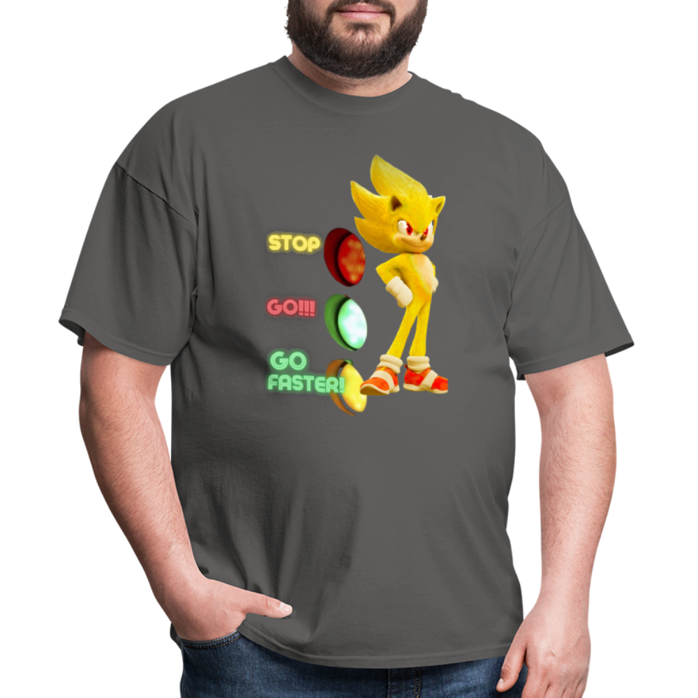Go Faster 3 T-Shirt - charcoal
