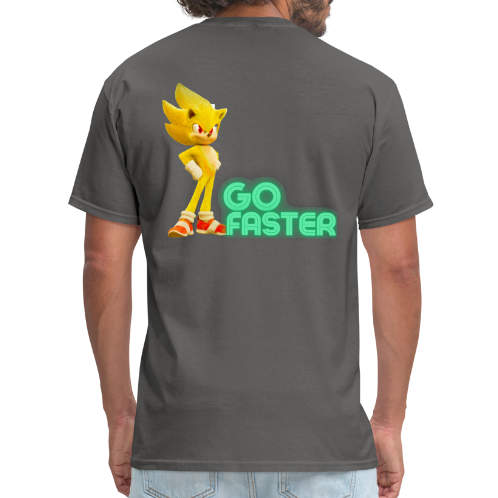 Go Faster 3 T-Shirt - charcoal