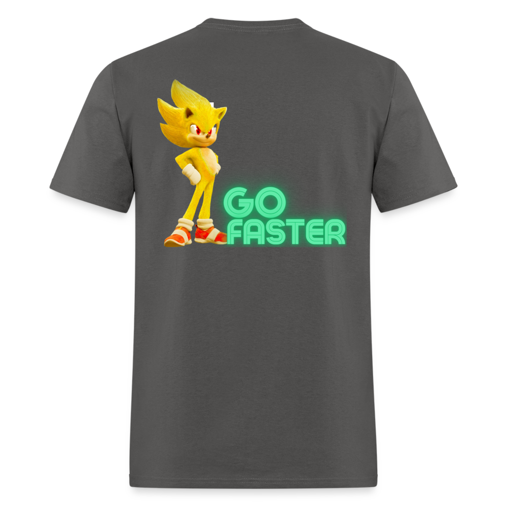 Go Faster 3 T-Shirt - charcoal