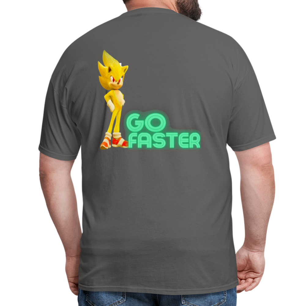 Go Faster 3 T-Shirt - charcoal