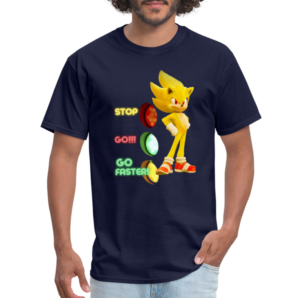 Go Faster 3 T-Shirt - navy