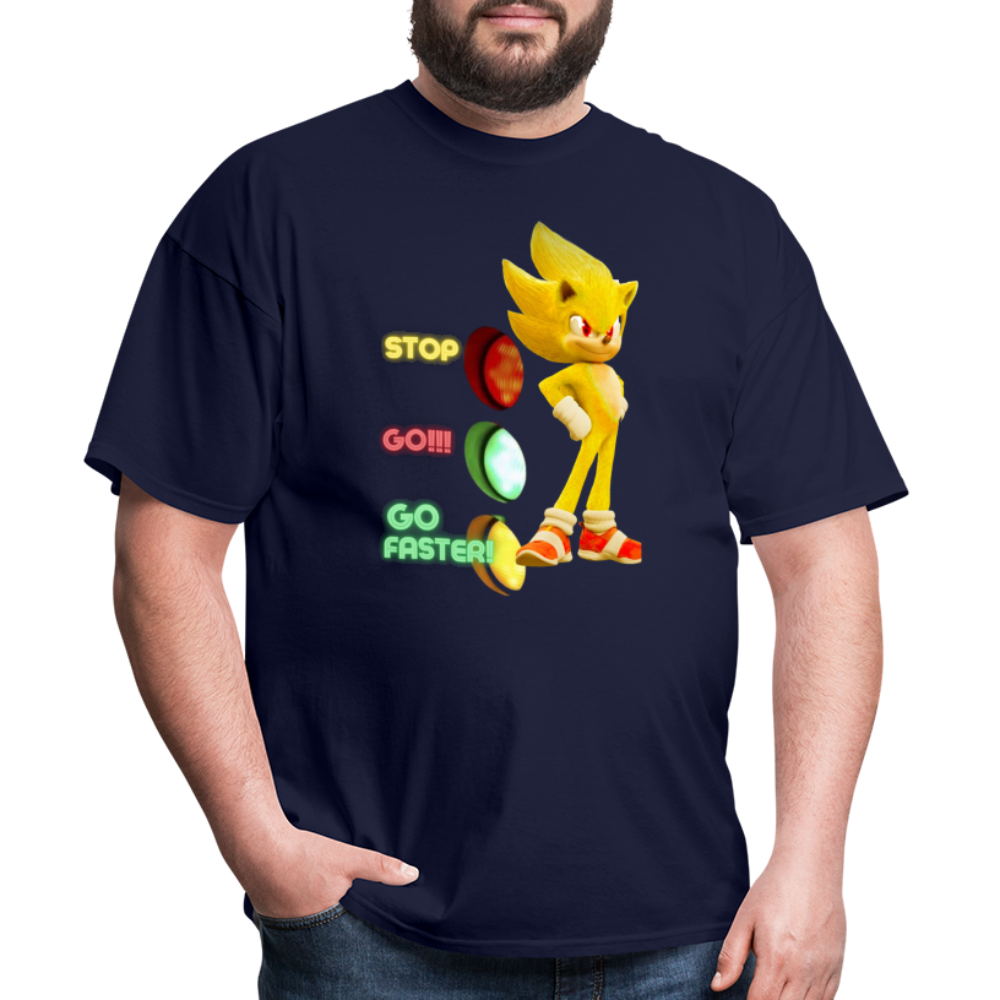 Go Faster 3 T-Shirt - navy