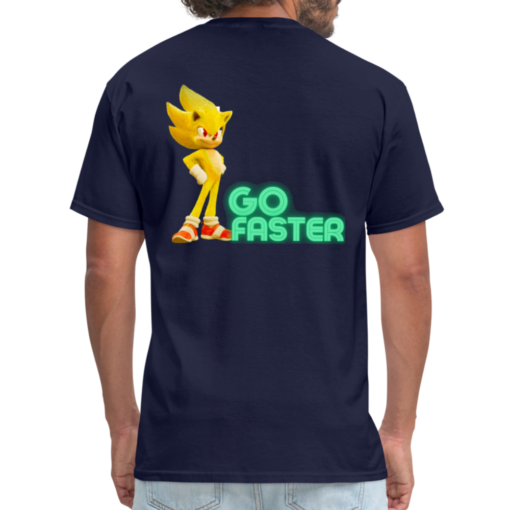 Go Faster 3 T-Shirt - navy