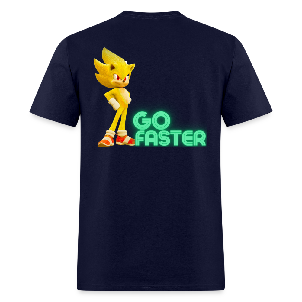 Go Faster 3 T-Shirt - navy