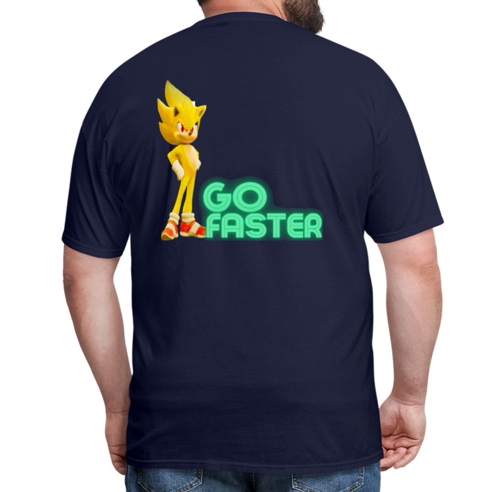 Go Faster 3 T-Shirt - navy