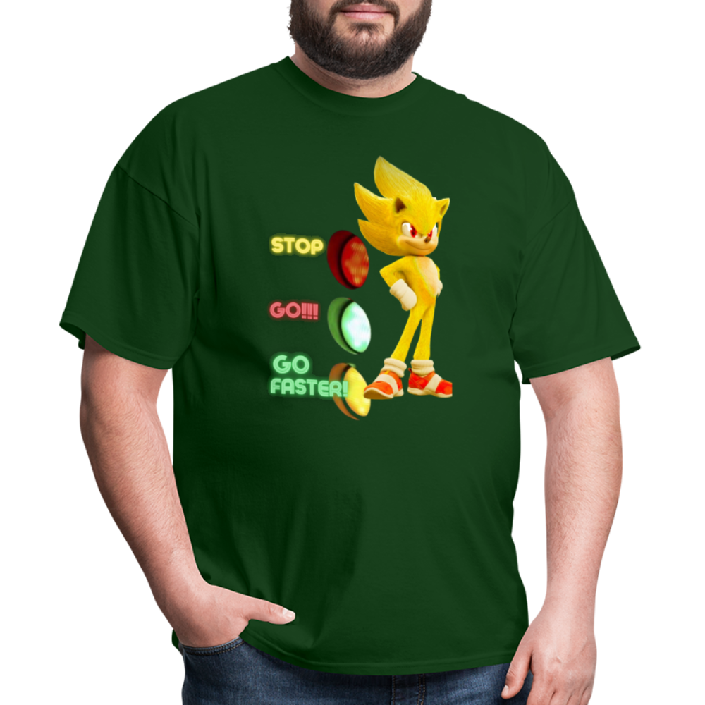 Go Faster 3 T-Shirt - forest green