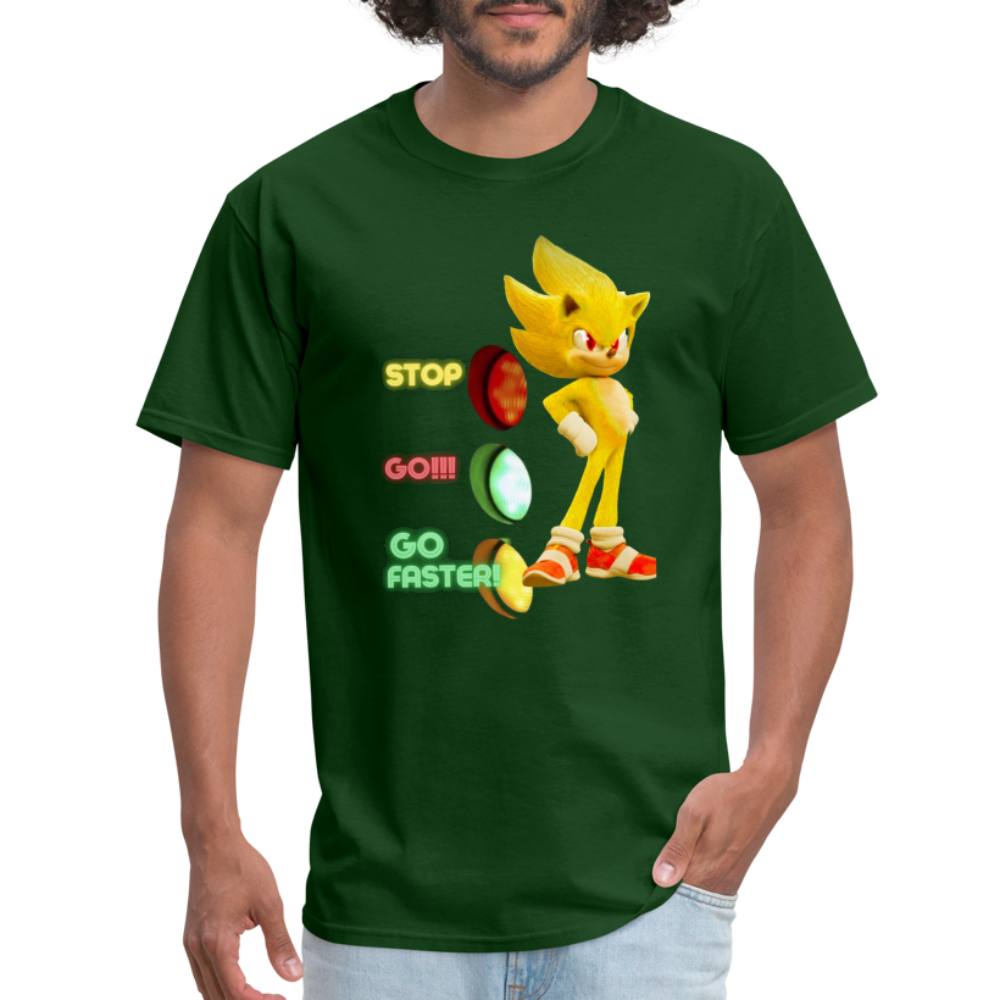 Go Faster 3 T-Shirt - forest green